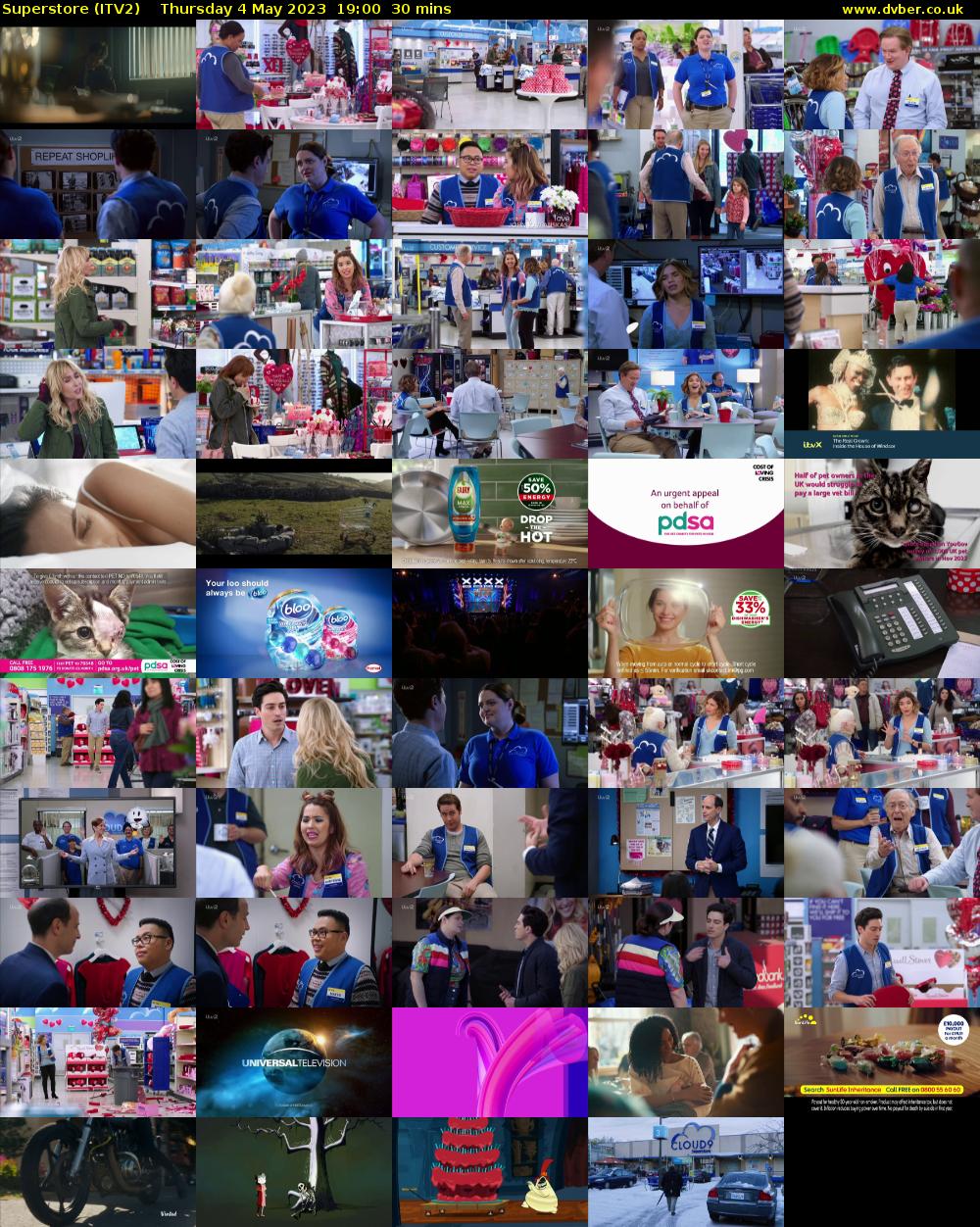 Superstore (ITV2) Thursday 4 May 2023 19:00 - 19:30