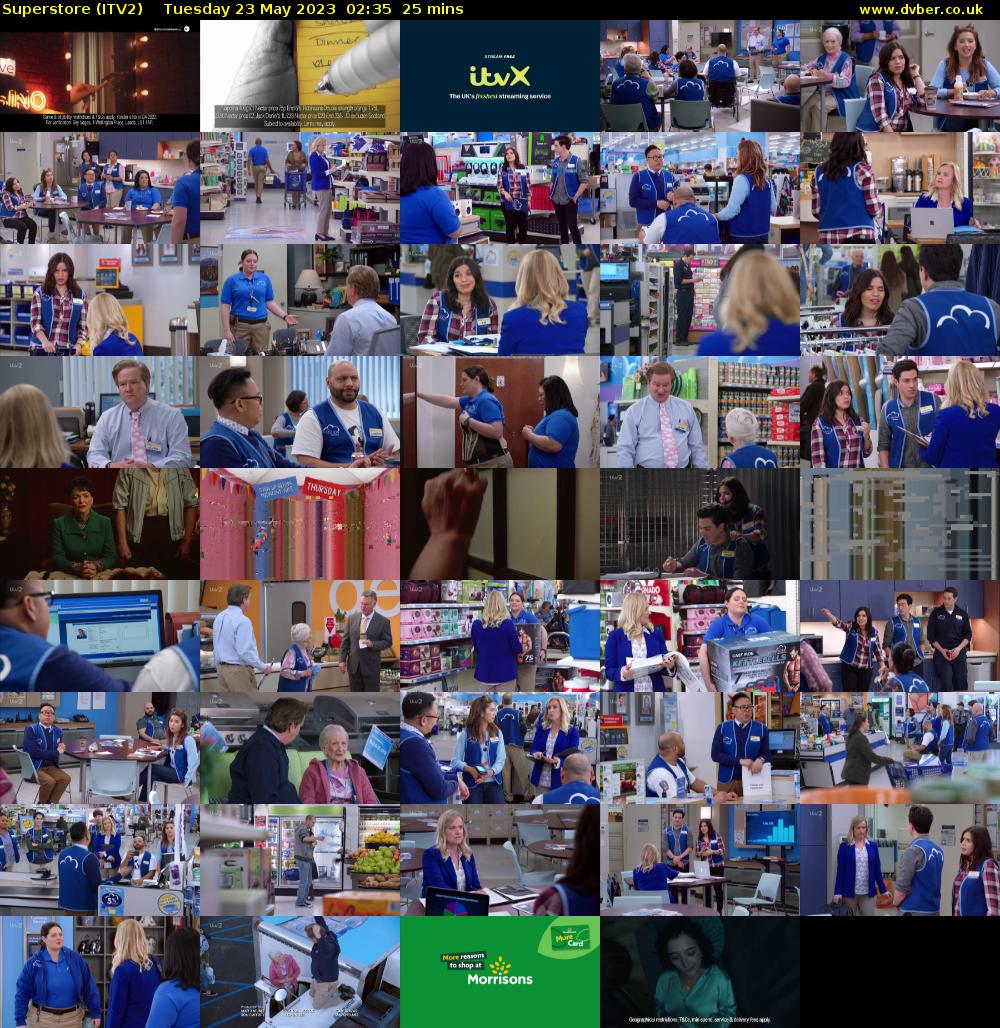 Superstore (ITV2) Tuesday 23 May 2023 02:35 - 03:00