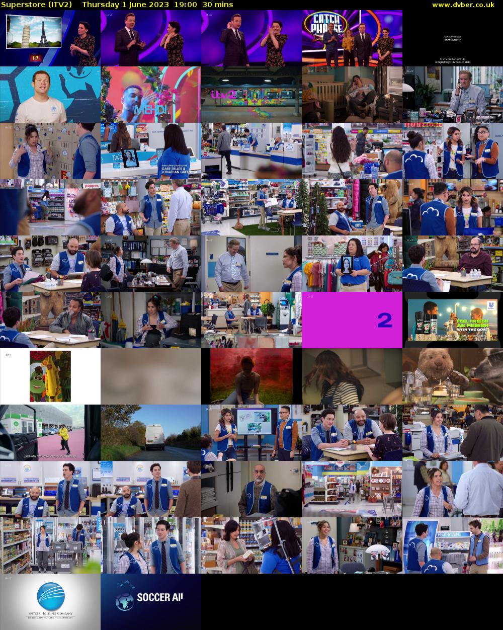 Superstore (ITV2) Thursday 1 June 2023 19:00 - 19:30