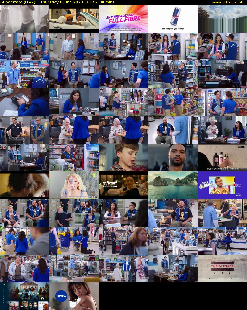 Superstore (ITV2) Thursday 8 June 2023 01:25 - 01:55