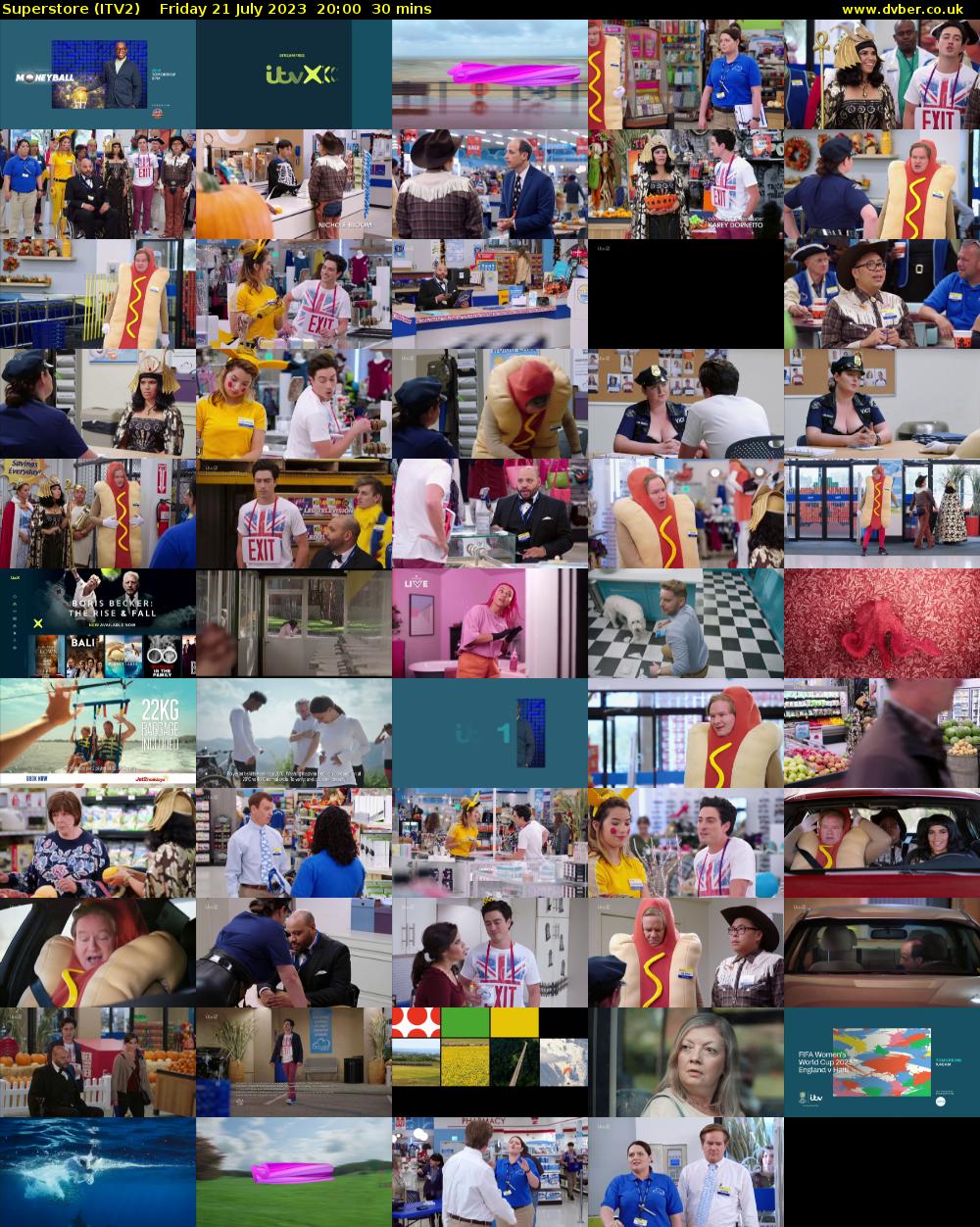 Superstore (ITV2) Friday 21 July 2023 20:00 - 20:30