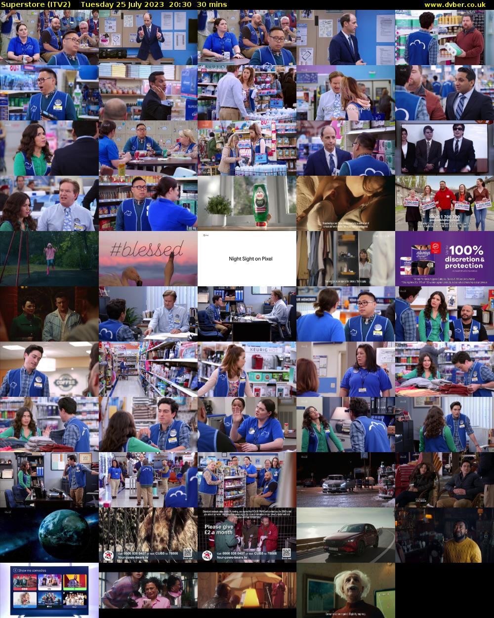 Superstore (ITV2) Tuesday 25 July 2023 20:30 - 21:00