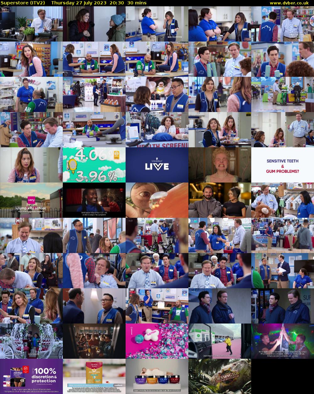 Superstore (ITV2) Thursday 27 July 2023 20:30 - 21:00
