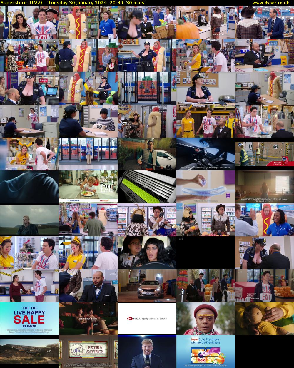 Superstore (ITV2) Tuesday 30 January 2024 20:30 - 21:00