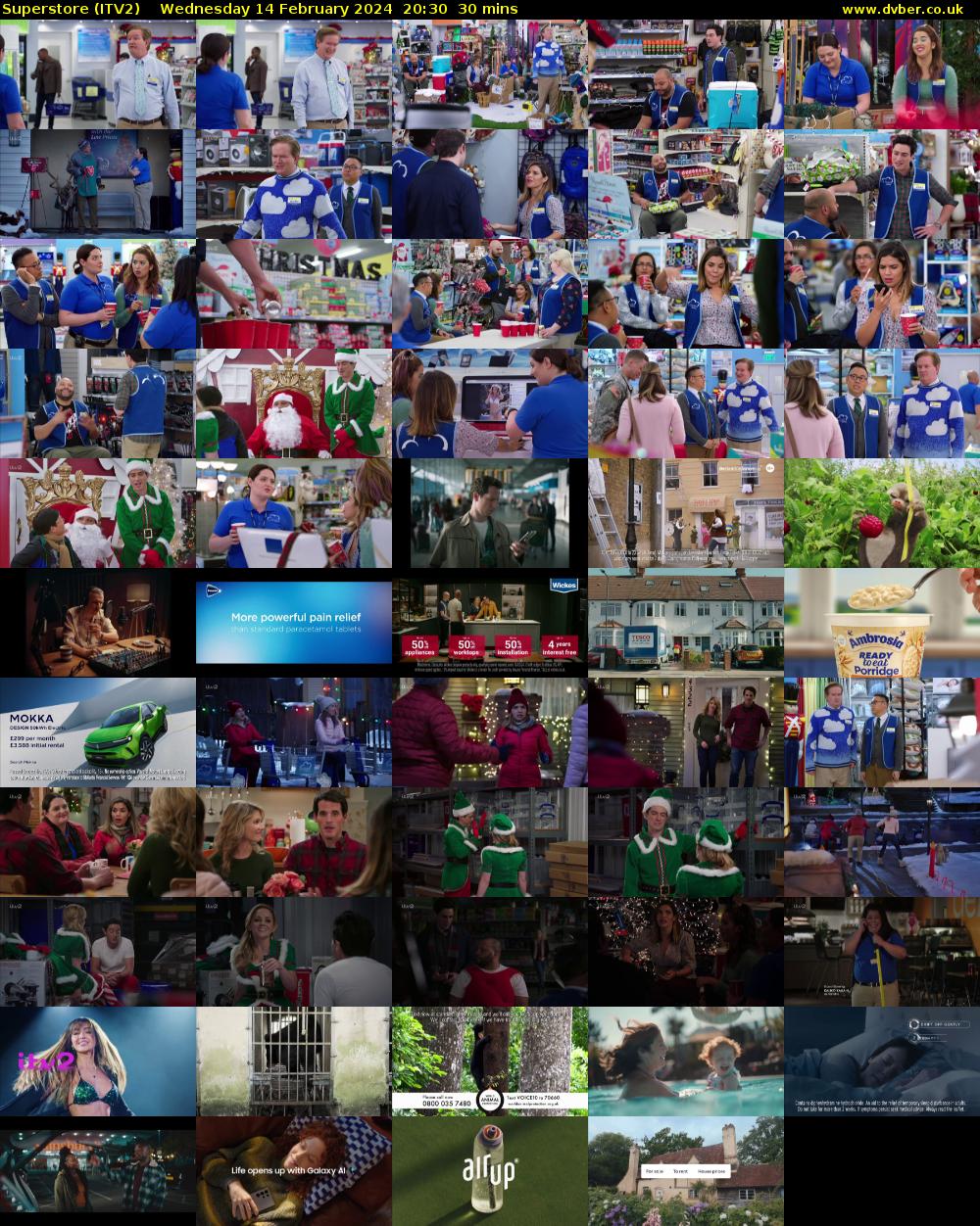 Superstore (ITV2) Wednesday 14 February 2024 20:30 - 21:00