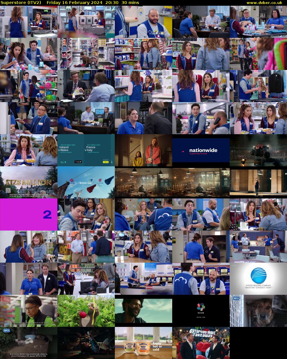 Superstore (ITV2) Friday 16 February 2024 20:30 - 21:00