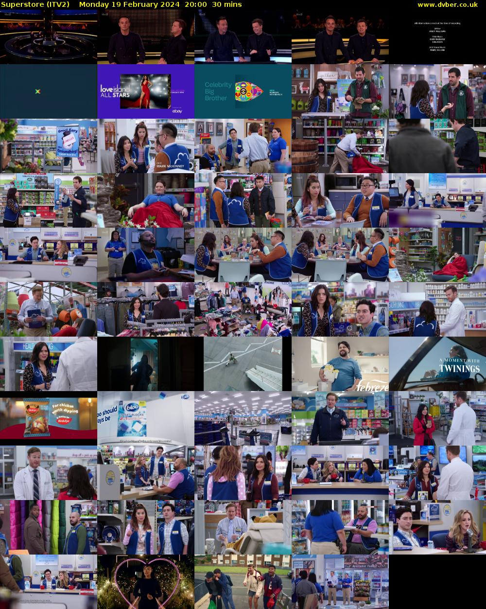 Superstore (ITV2) Monday 19 February 2024 20:00 - 20:30