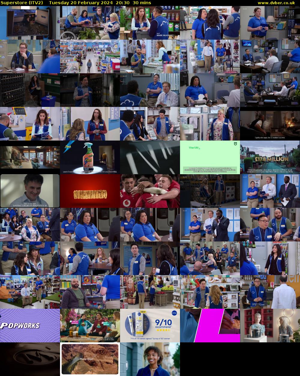 Superstore (ITV2) Tuesday 20 February 2024 20:30 - 21:00