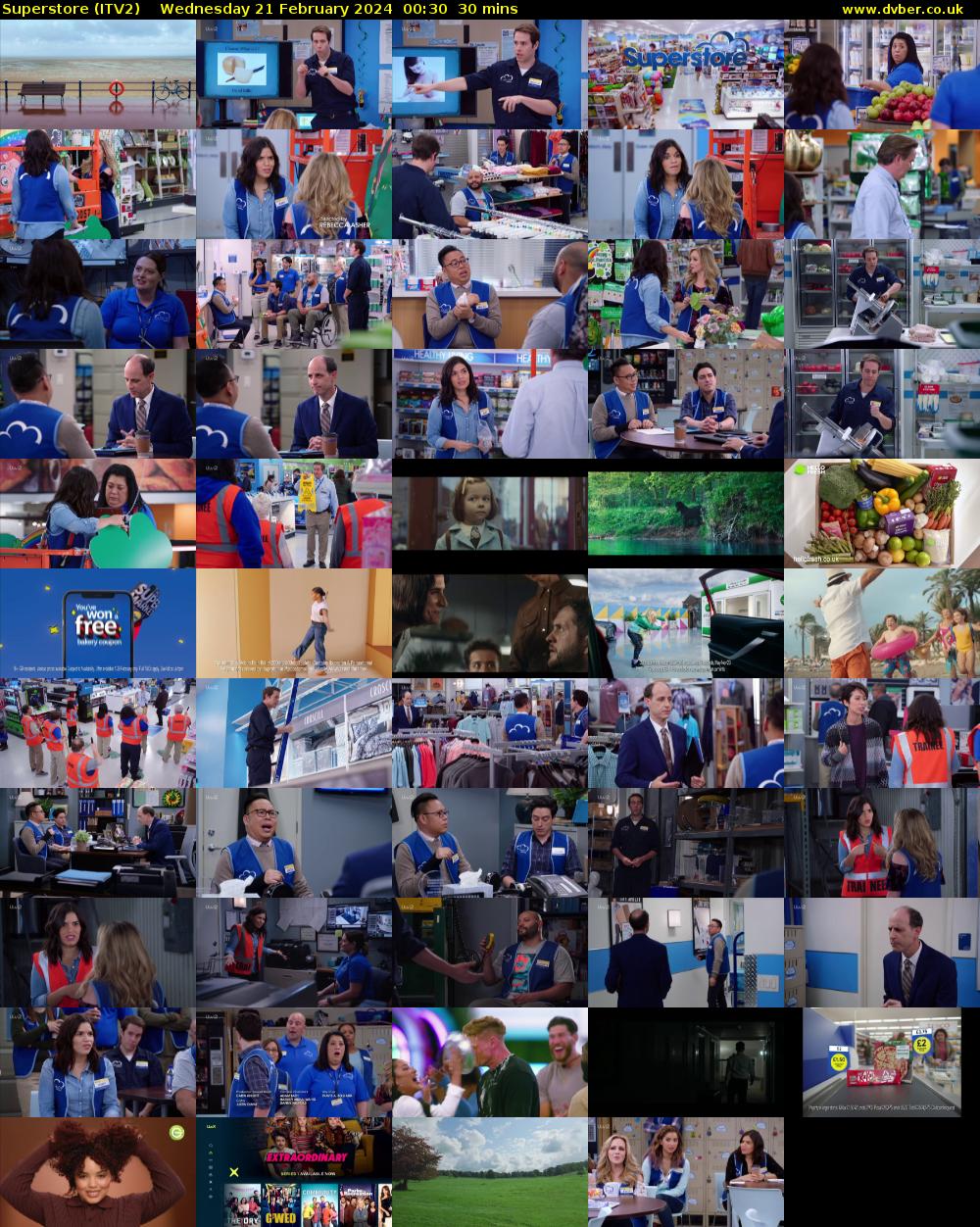 Superstore (ITV2) Wednesday 21 February 2024 00:30 - 01:00