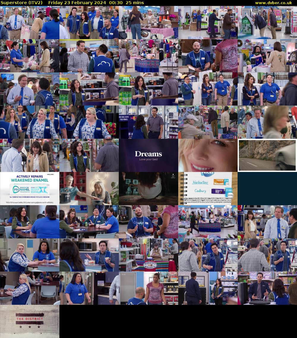 Superstore (ITV2) Friday 23 February 2024 00:30 - 00:55