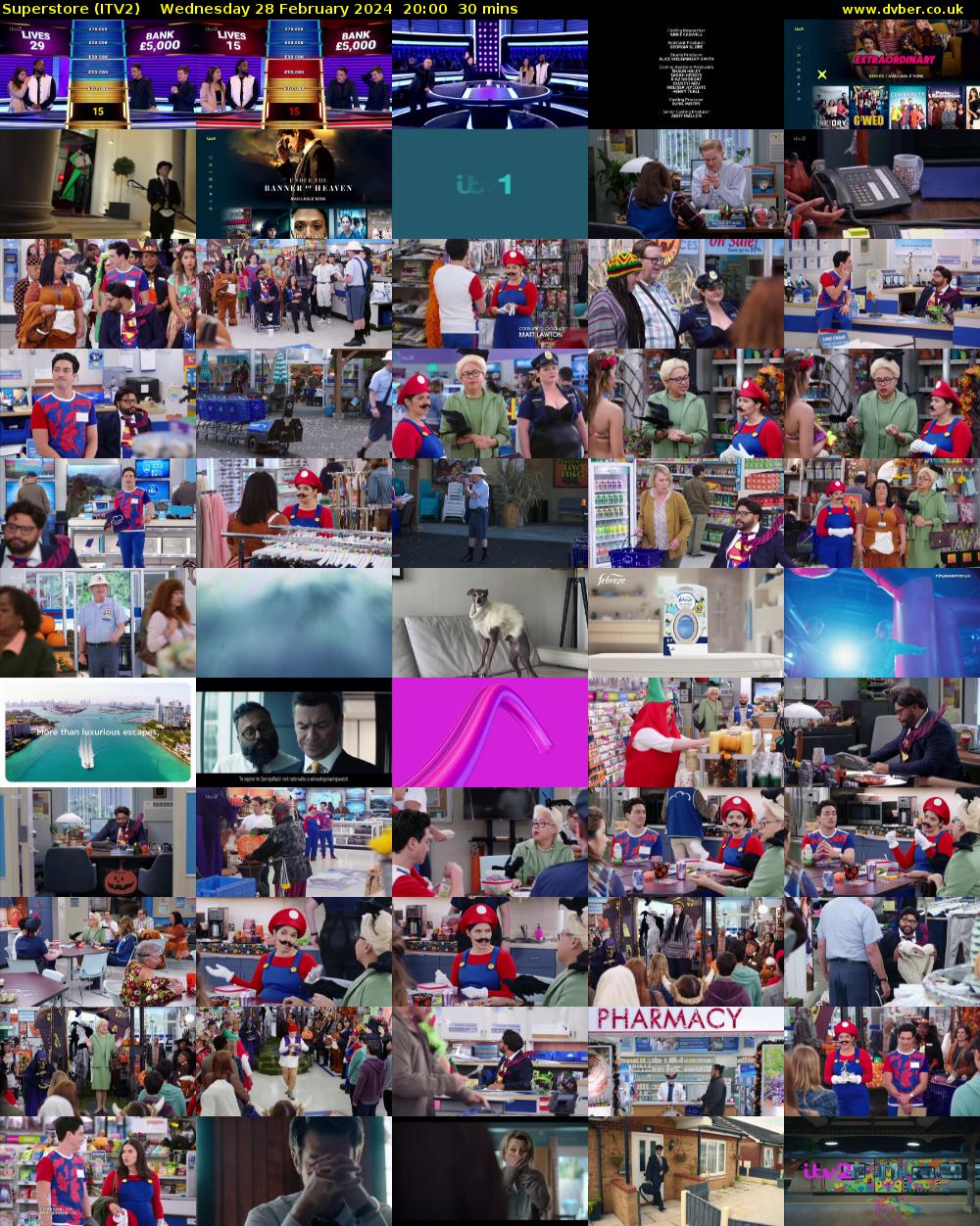 Superstore (ITV2) Wednesday 28 February 2024 20:00 - 20:30