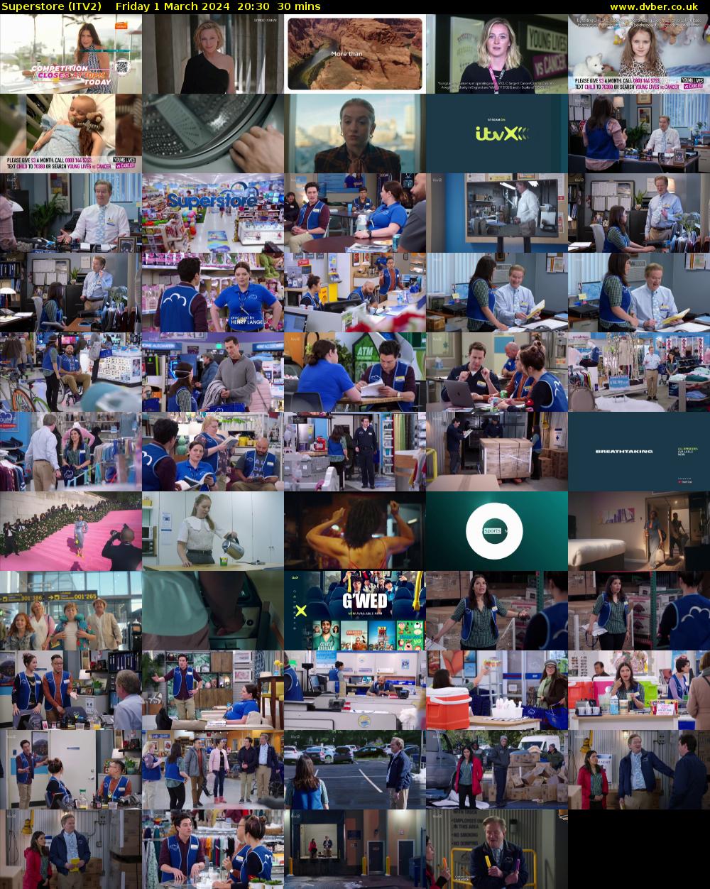 Superstore (ITV2) Friday 1 March 2024 20:30 - 21:00