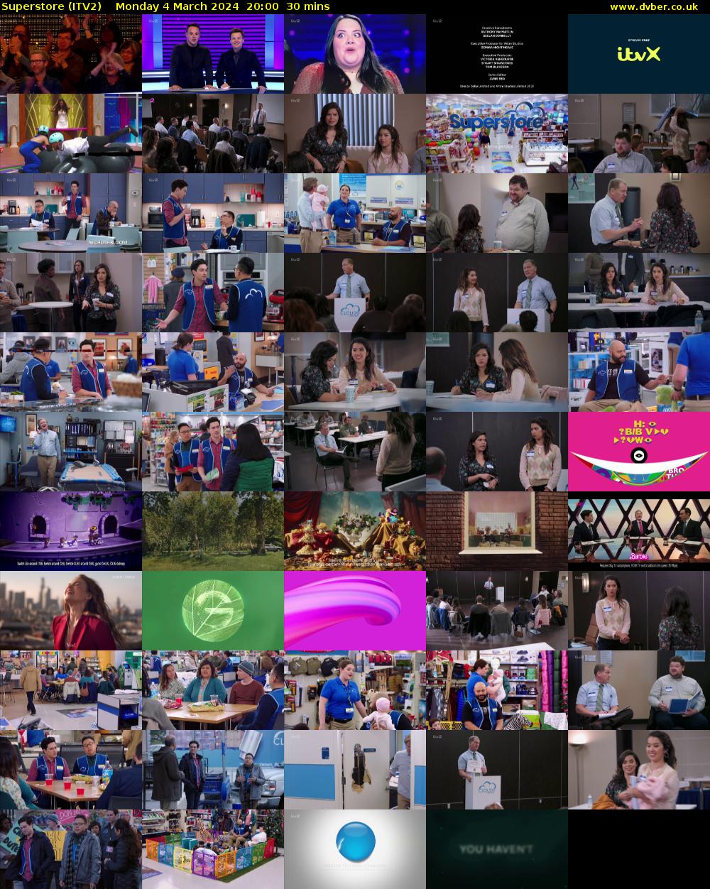 Superstore (ITV2) Monday 4 March 2024 20:00 - 20:30