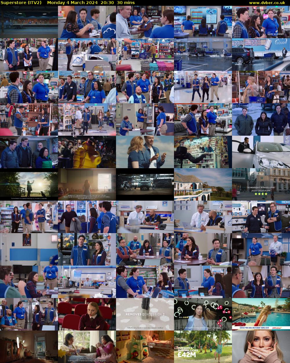 Superstore (ITV2) Monday 4 March 2024 20:30 - 21:00