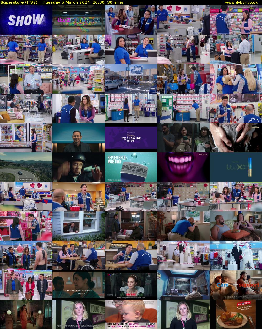 Superstore (ITV2) Tuesday 5 March 2024 20:30 - 21:00