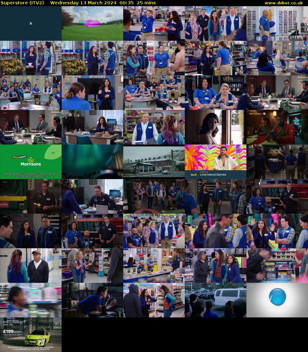 Superstore (ITV2) Wednesday 13 March 2024 00:35 - 01:00