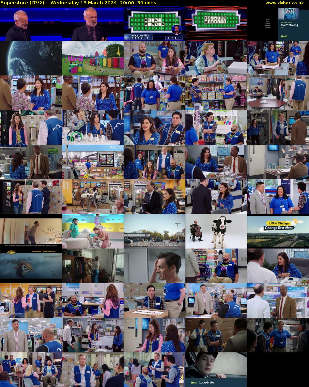 Superstore (ITV2) Wednesday 13 March 2024 20:00 - 20:30
