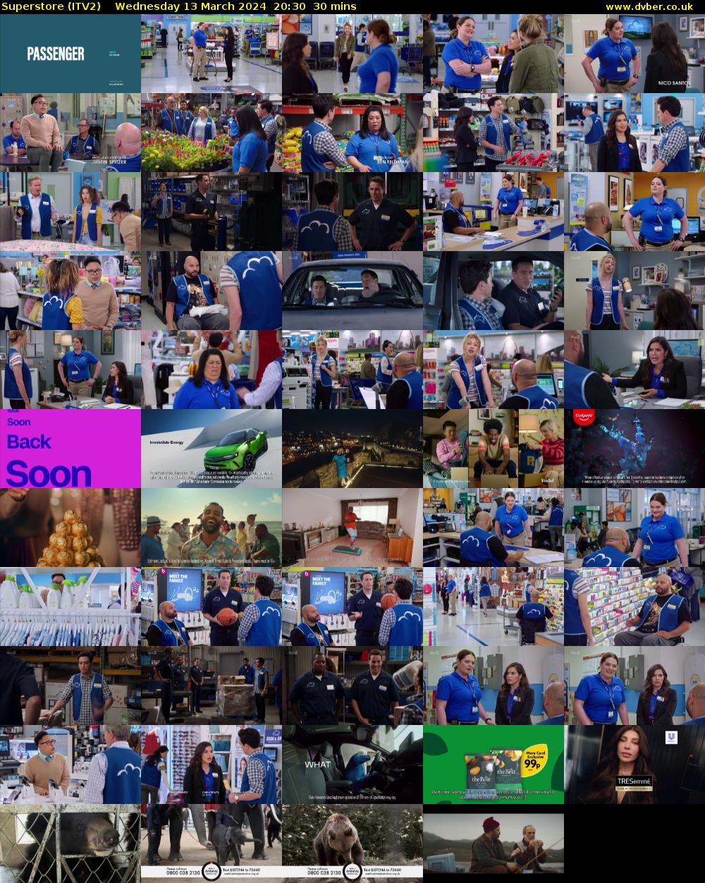 Superstore (ITV2) Wednesday 13 March 2024 20:30 - 21:00
