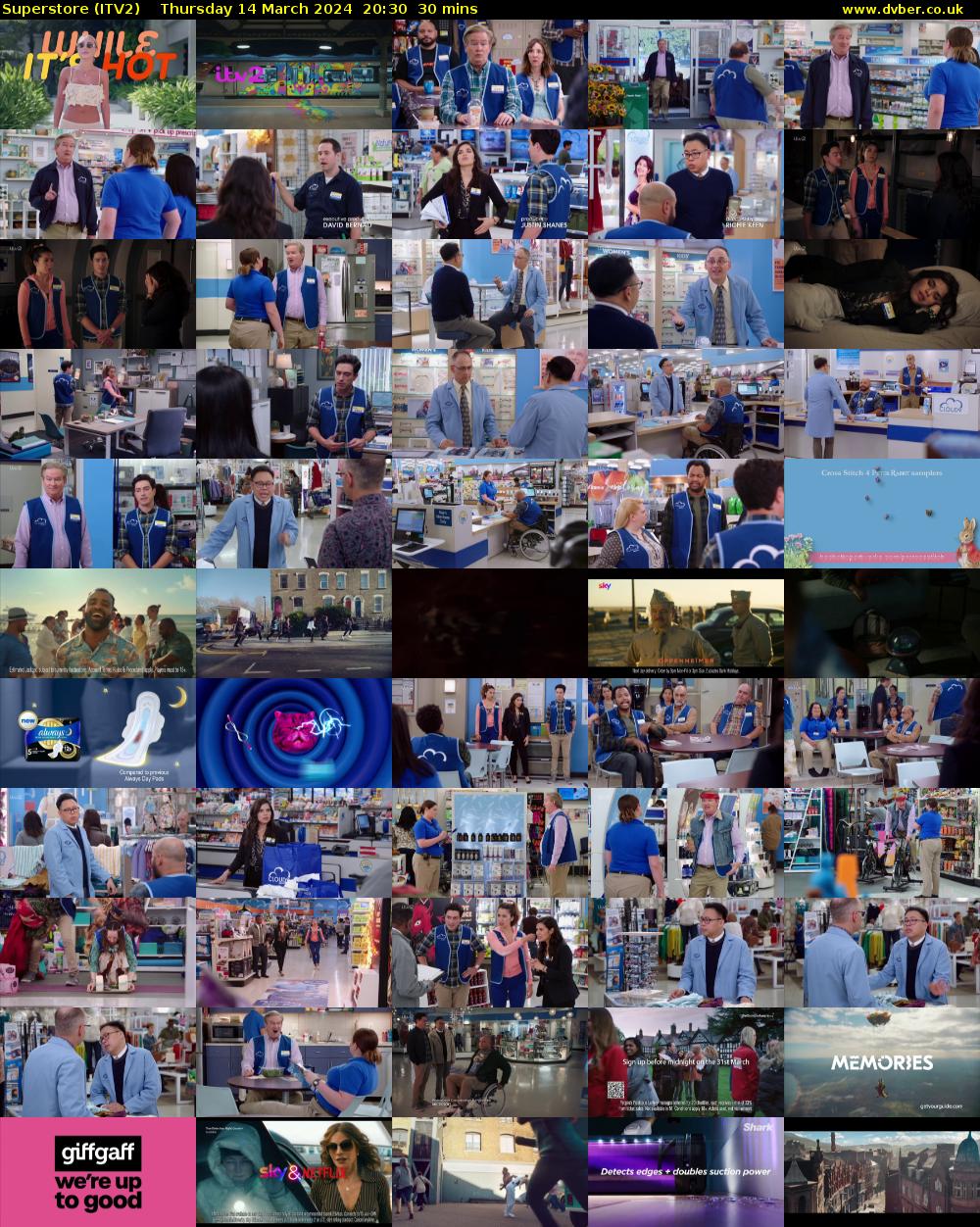 Superstore (ITV2) Thursday 14 March 2024 20:30 - 21:00