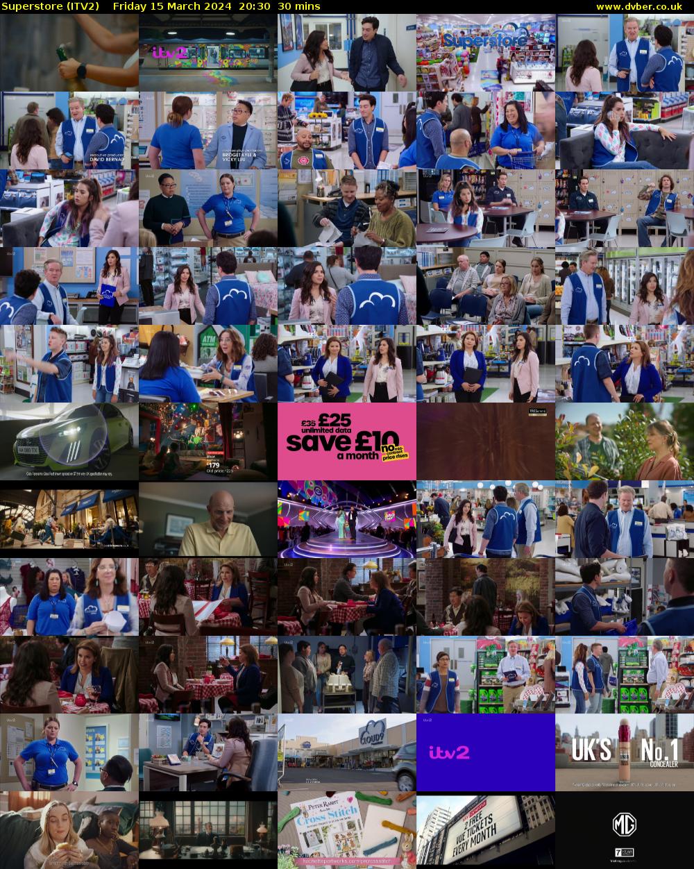 Superstore (ITV2) Friday 15 March 2024 20:30 - 21:00