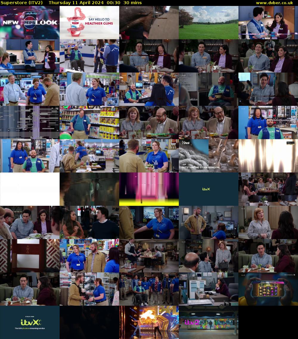 Superstore (ITV2) Thursday 11 April 2024 00:30 - 01:00