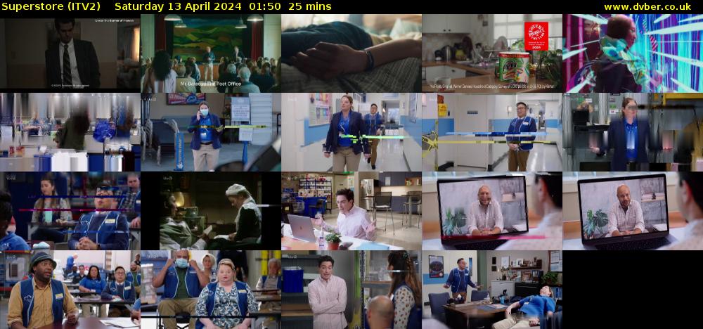 Superstore (ITV2) Saturday 13 April 2024 01:50 - 02:15
