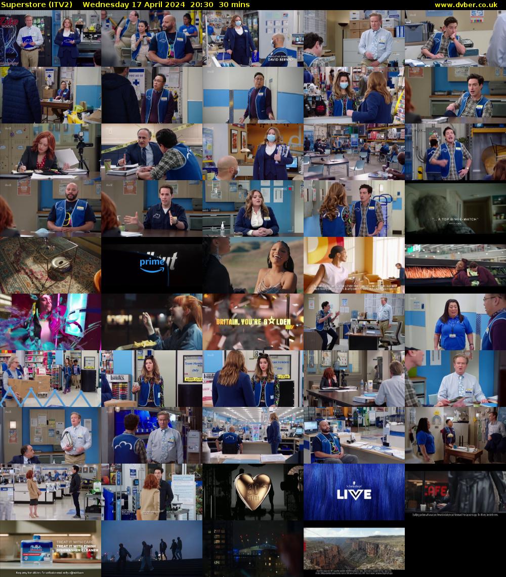 Superstore (ITV2) Wednesday 17 April 2024 20:30 - 21:00