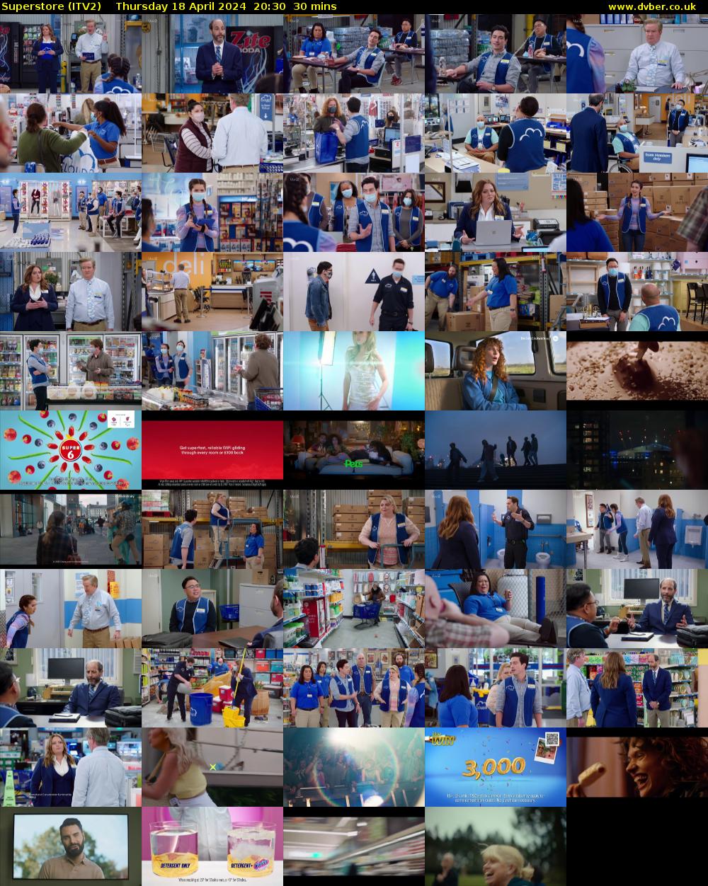 Superstore (ITV2) Thursday 18 April 2024 20:30 - 21:00