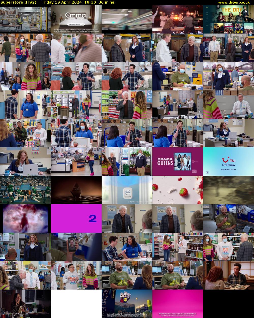 Superstore (ITV2) Friday 19 April 2024 19:30 - 20:00