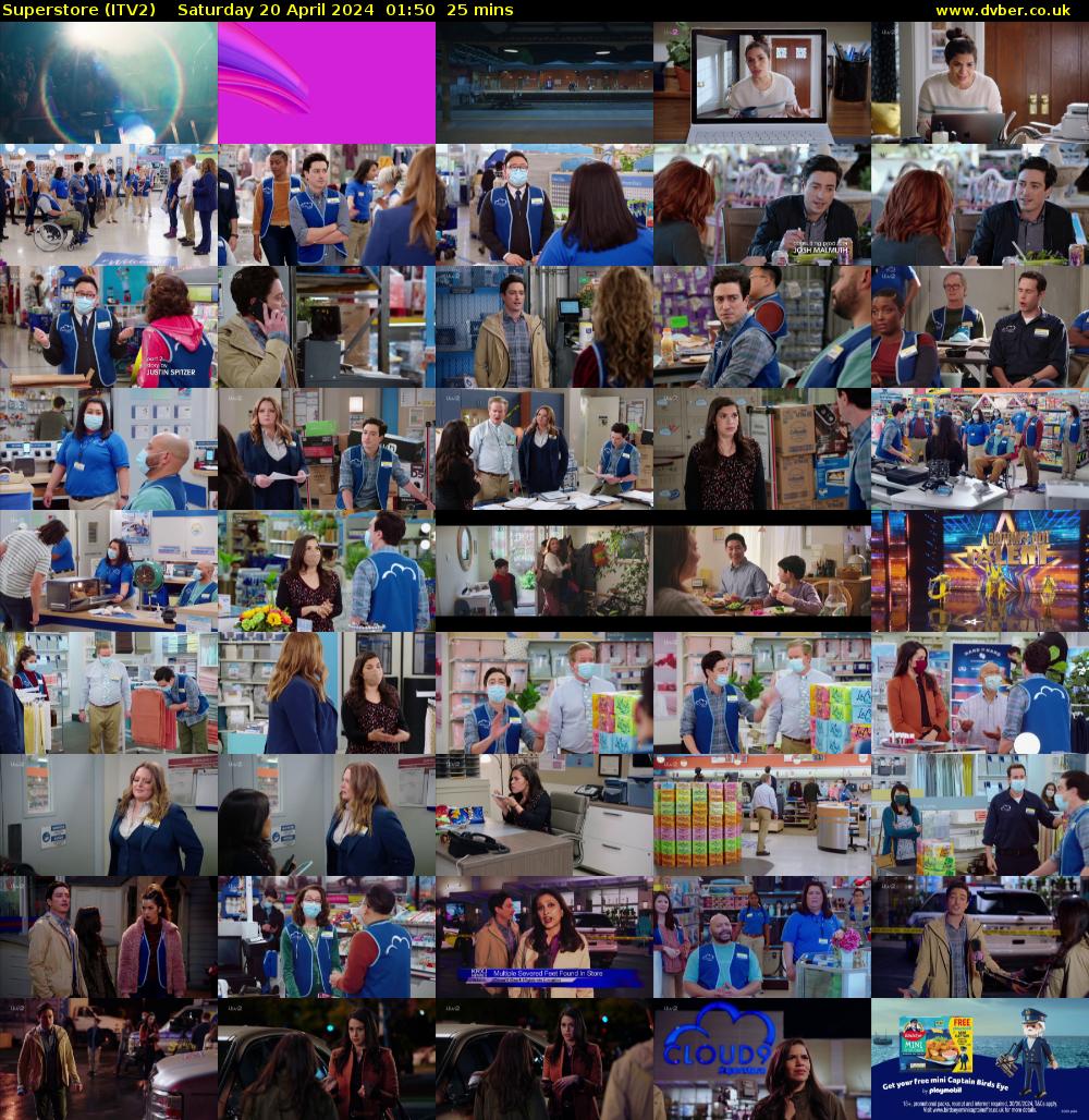 Superstore (ITV2) Saturday 20 April 2024 01:50 - 02:15