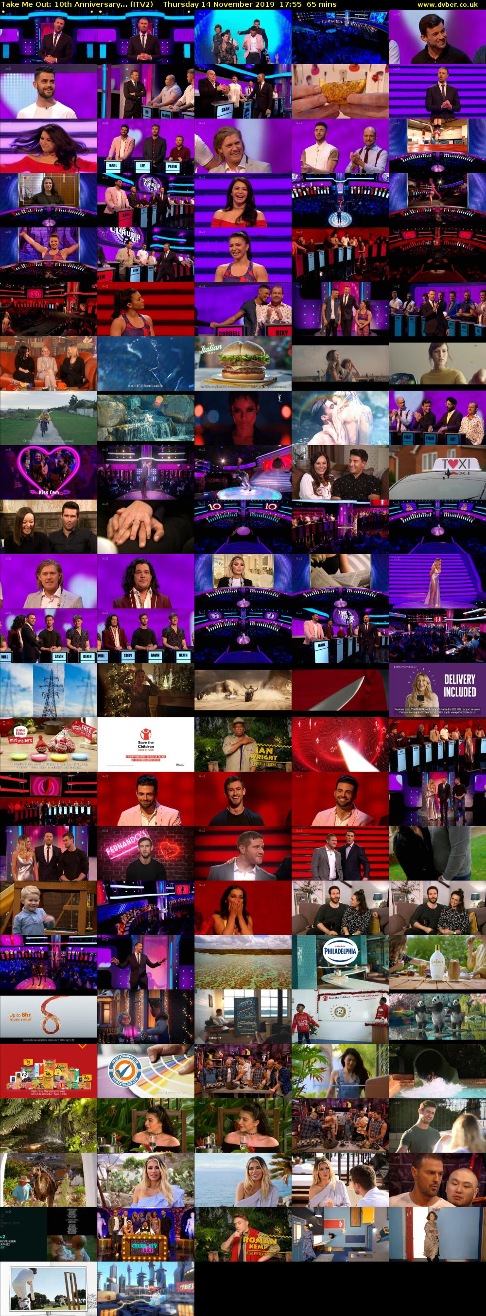 Take Me Out: 10th Anniversary... (ITV2) Thursday 14 November 2019 17:55 - 19:00