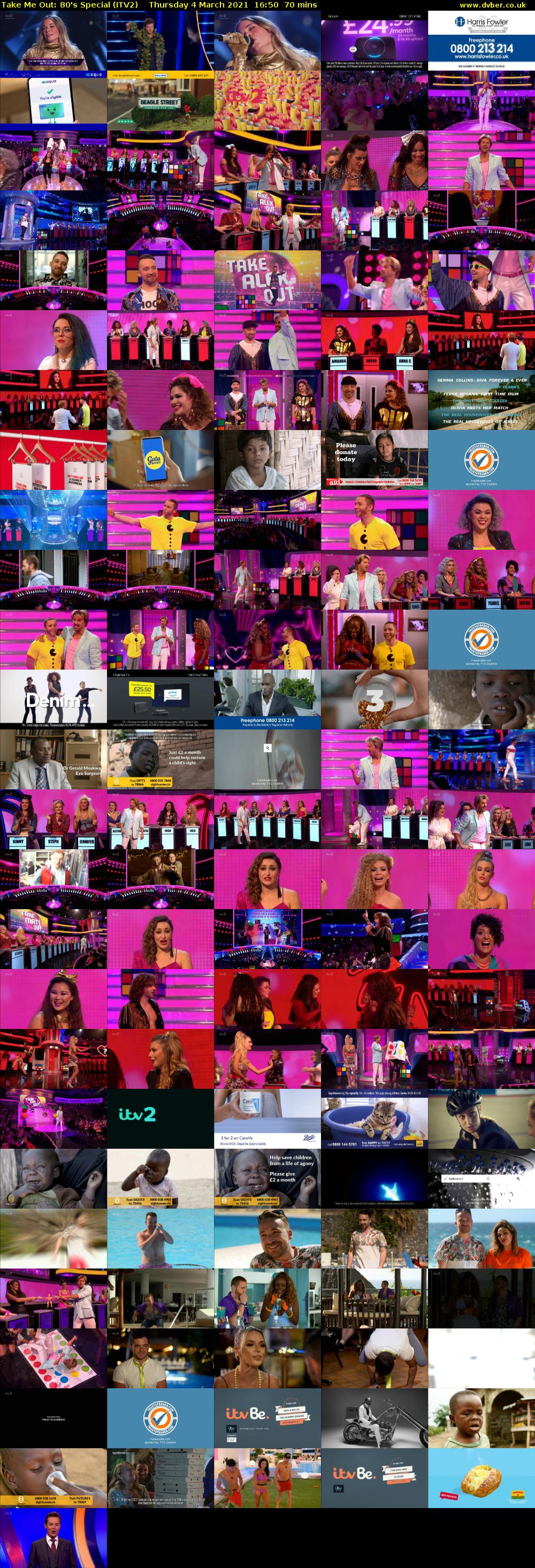 Take Me Out: 80's Special (ITV2) Thursday 4 March 2021 16:50 - 18:00