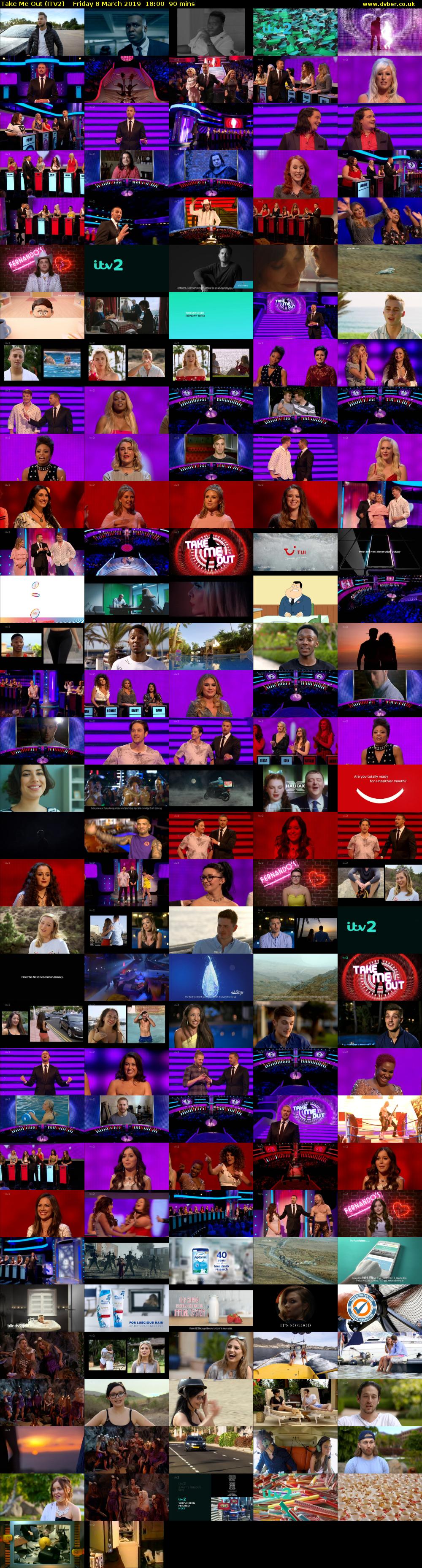 Take Me Out (ITV2) Friday 8 March 2019 18:00 - 19:30