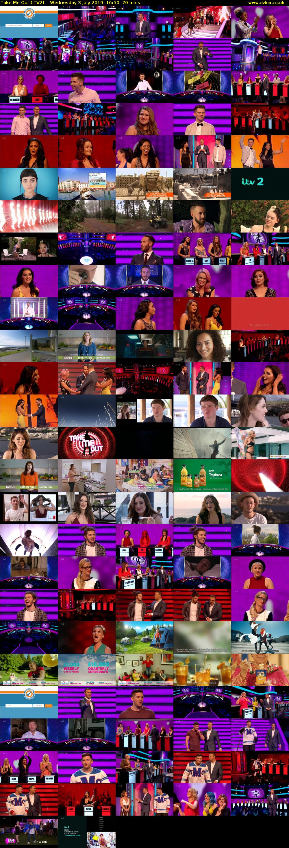 Take Me Out (ITV2) Wednesday 3 July 2019 16:50 - 18:00