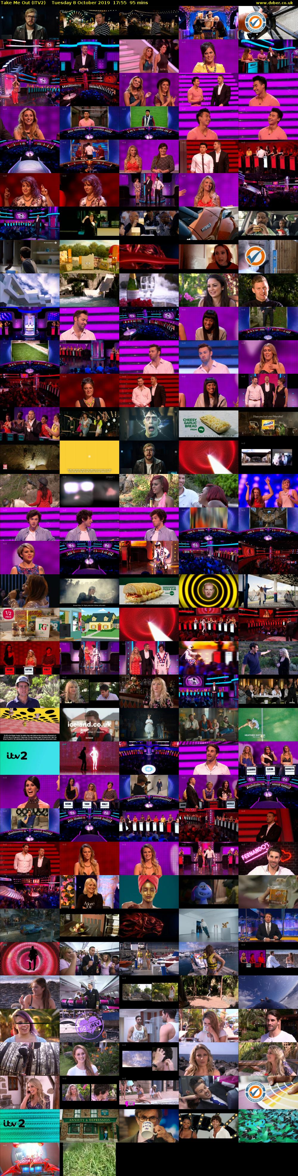 Take Me Out (ITV2) Tuesday 8 October 2019 17:55 - 19:30