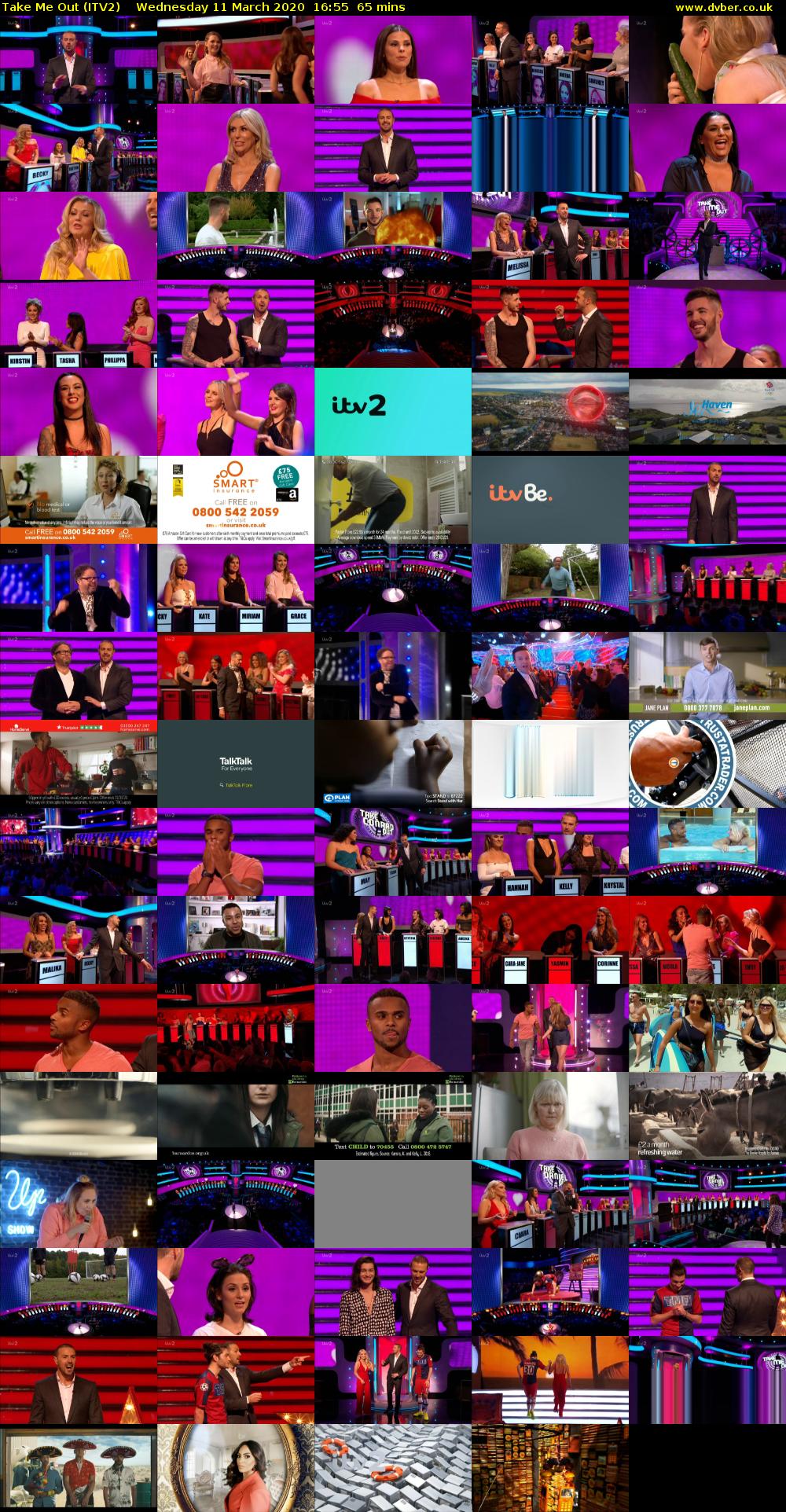 Take Me Out (ITV2) Wednesday 11 March 2020 16:55 - 18:00