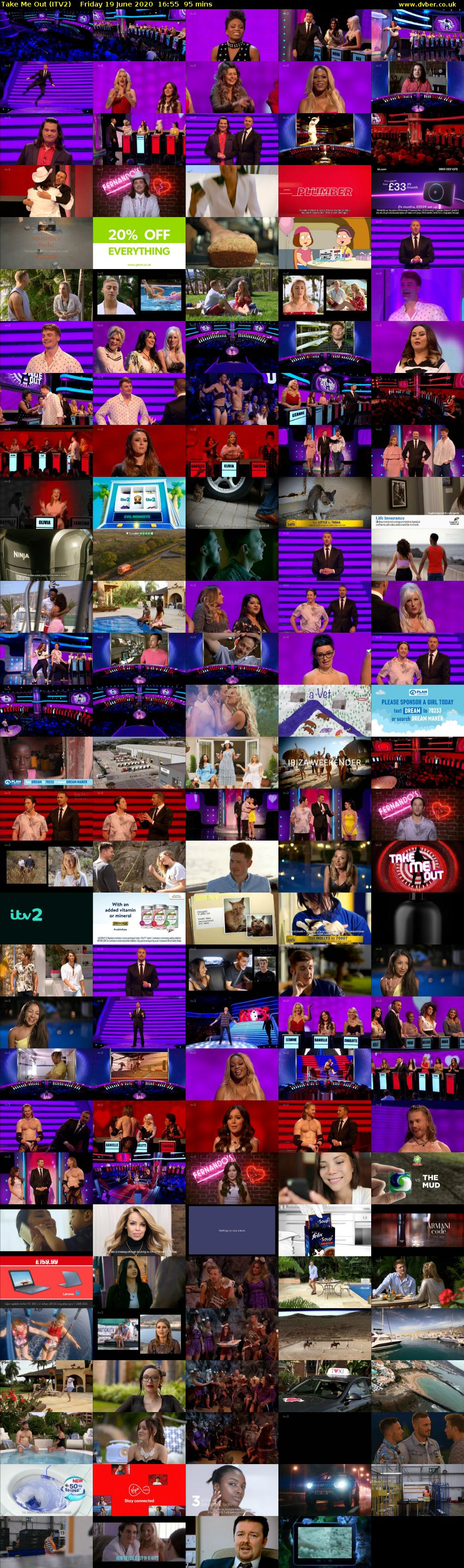 Take Me Out (ITV2) Friday 19 June 2020 16:55 - 18:30