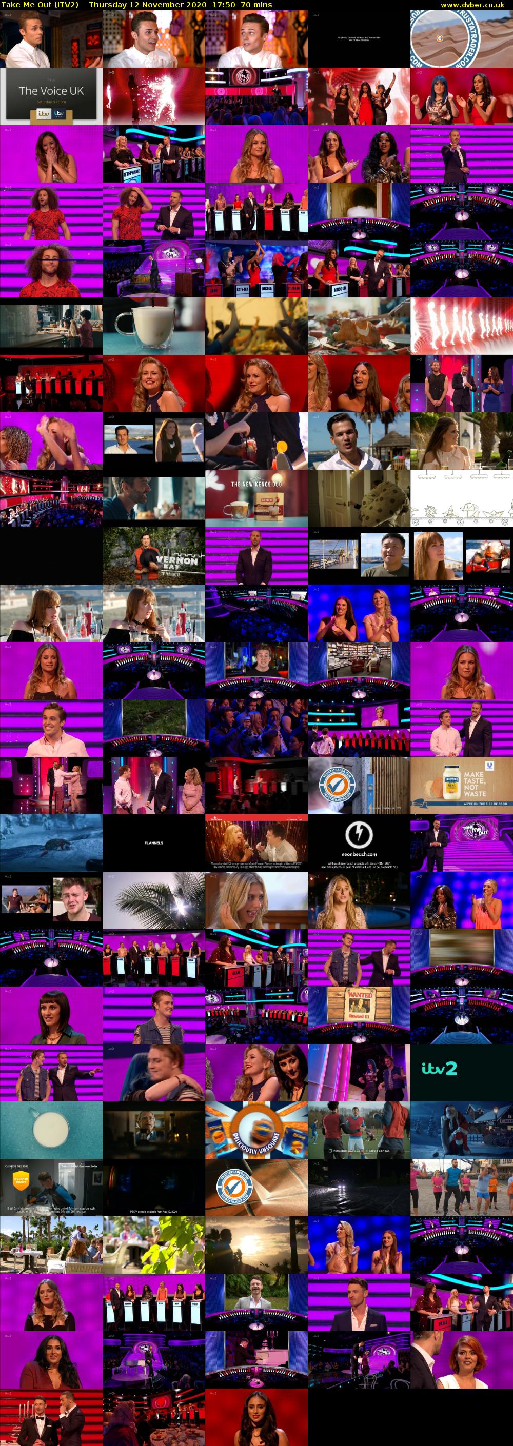 Take Me Out (ITV2) Thursday 12 November 2020 17:50 - 19:00