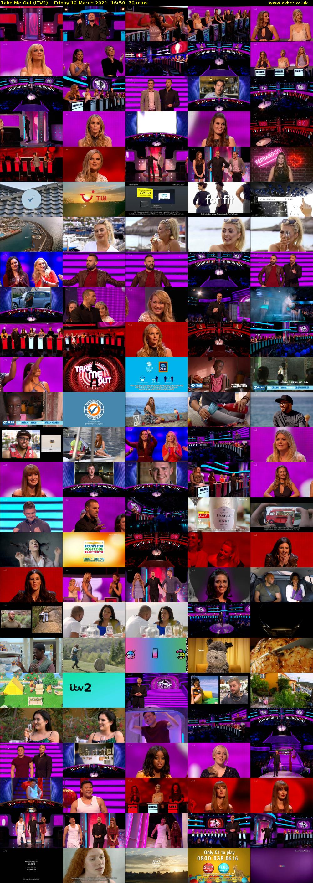 Take Me Out (ITV2) Friday 12 March 2021 16:50 - 18:00