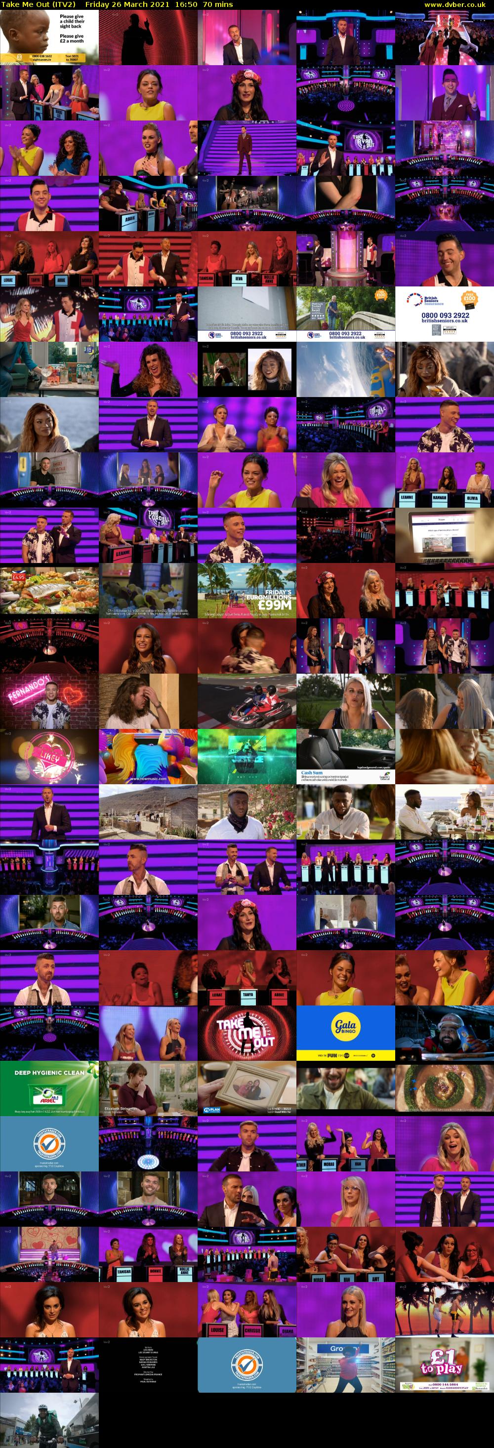 Take Me Out (ITV2) Friday 26 March 2021 16:50 - 18:00