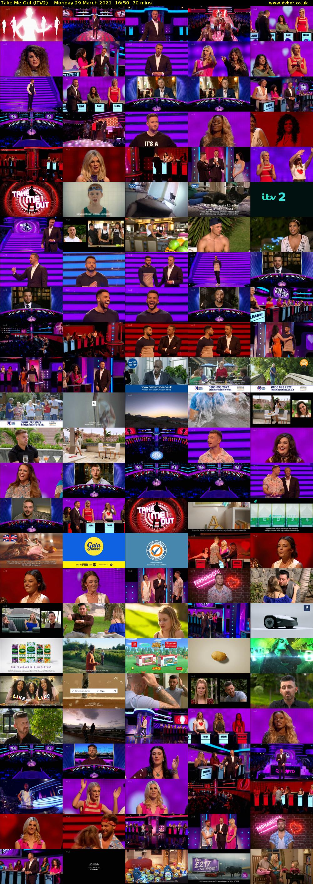 Take Me Out (ITV2) Monday 29 March 2021 16:50 - 18:00