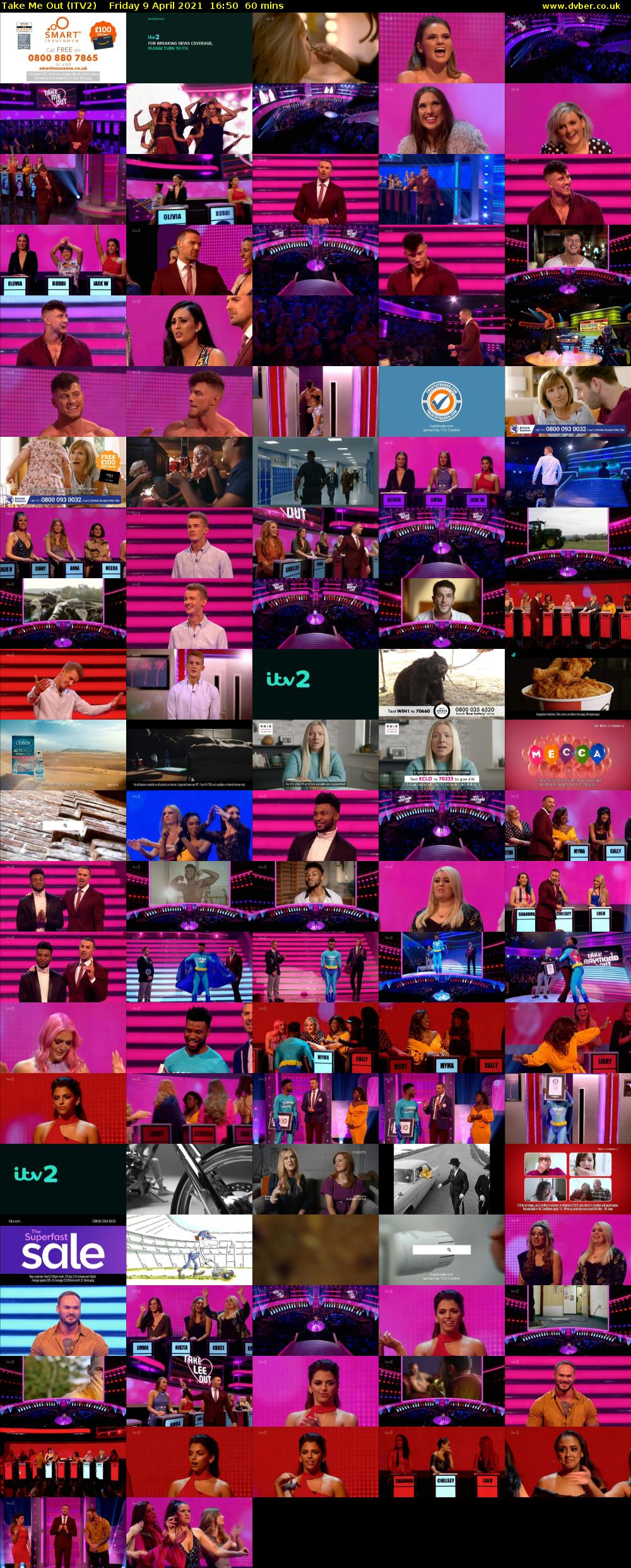 Take Me Out (ITV2) Friday 9 April 2021 16:50 - 17:50