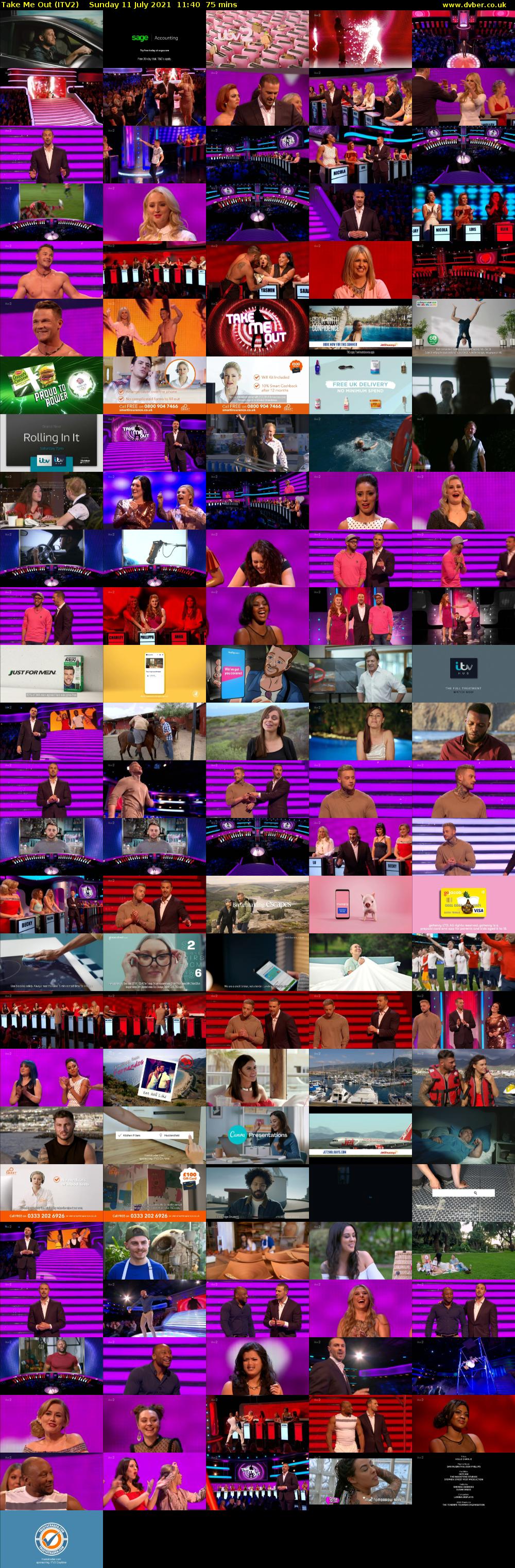 Take Me Out (ITV2) Sunday 11 July 2021 11:40 - 12:55