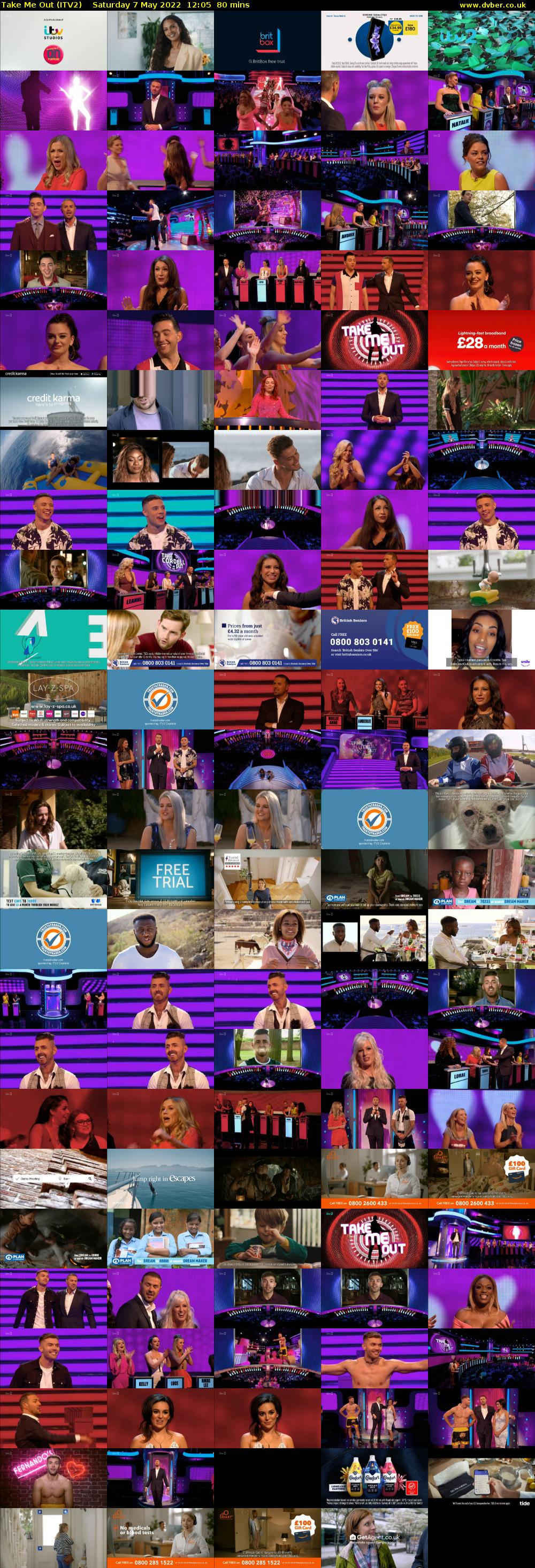 Take Me Out (ITV2) Saturday 7 May 2022 12:05 - 13:25