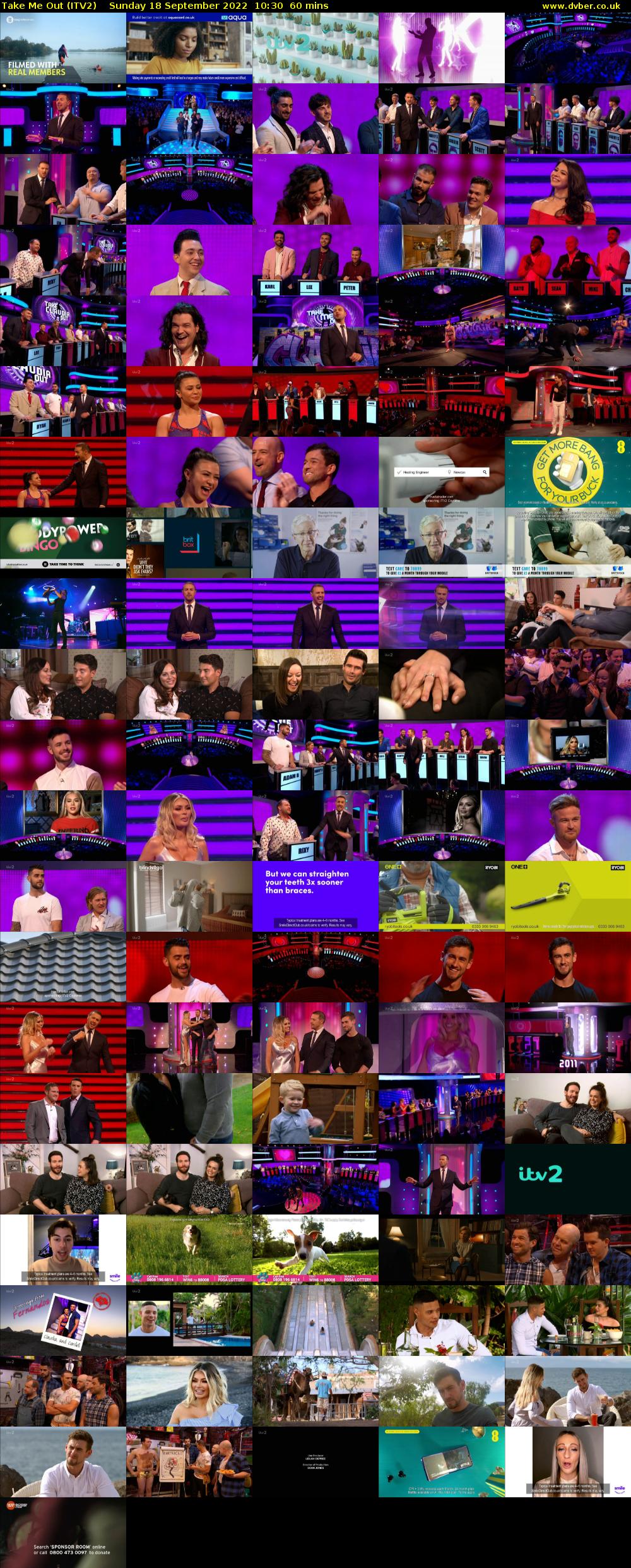 Take Me Out (ITV2) Sunday 18 September 2022 10:30 - 11:30