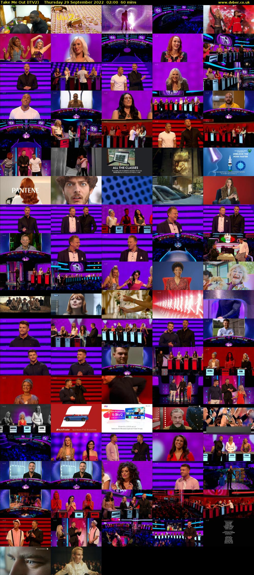 Take Me Out (ITV2) Thursday 29 September 2022 02:00 - 03:00