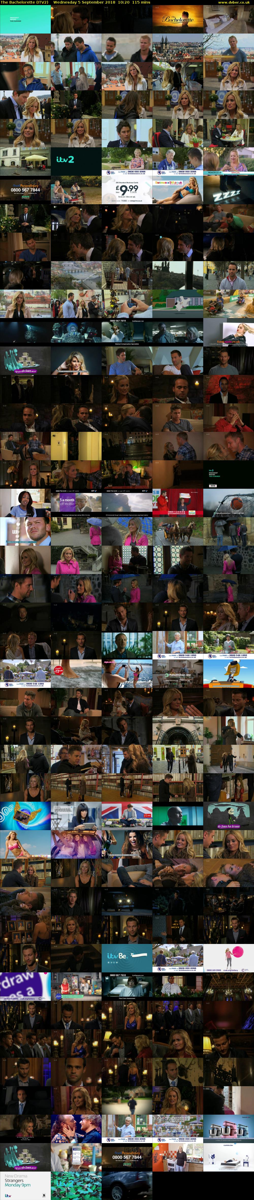 The Bachelorette (ITV2) Wednesday 5 September 2018 10:20 - 12:15