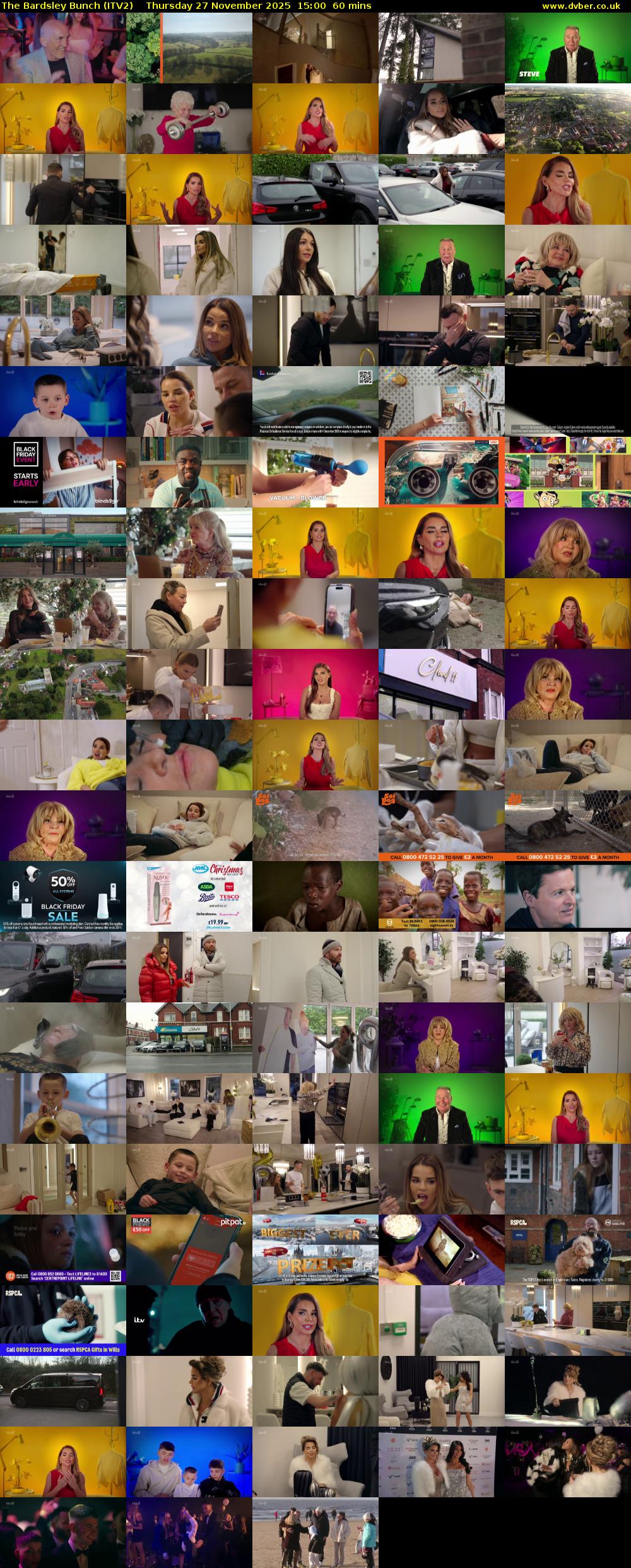 The Bardsley Bunch (ITV2) Thursday 27 November 2025 15:00 - 16:00