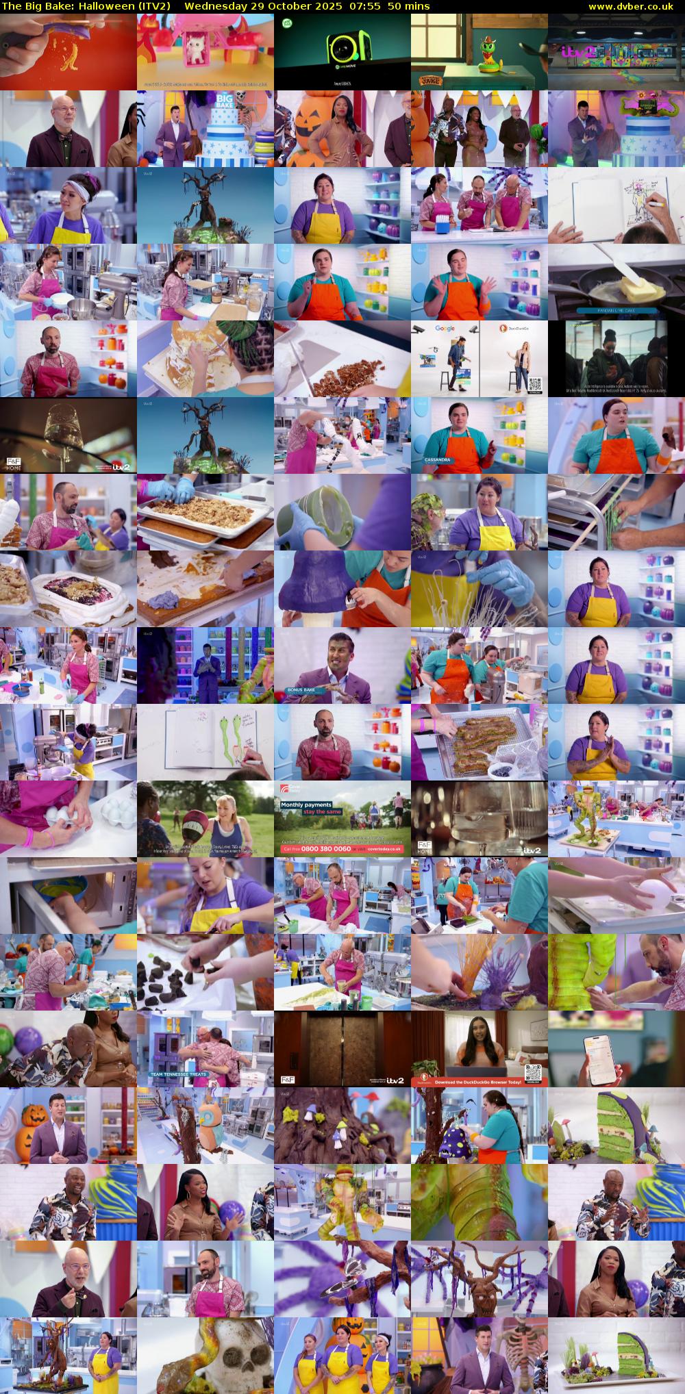 The Big Bake: Halloween (ITV2) Wednesday 29 October 2025 07:55 - 08:45