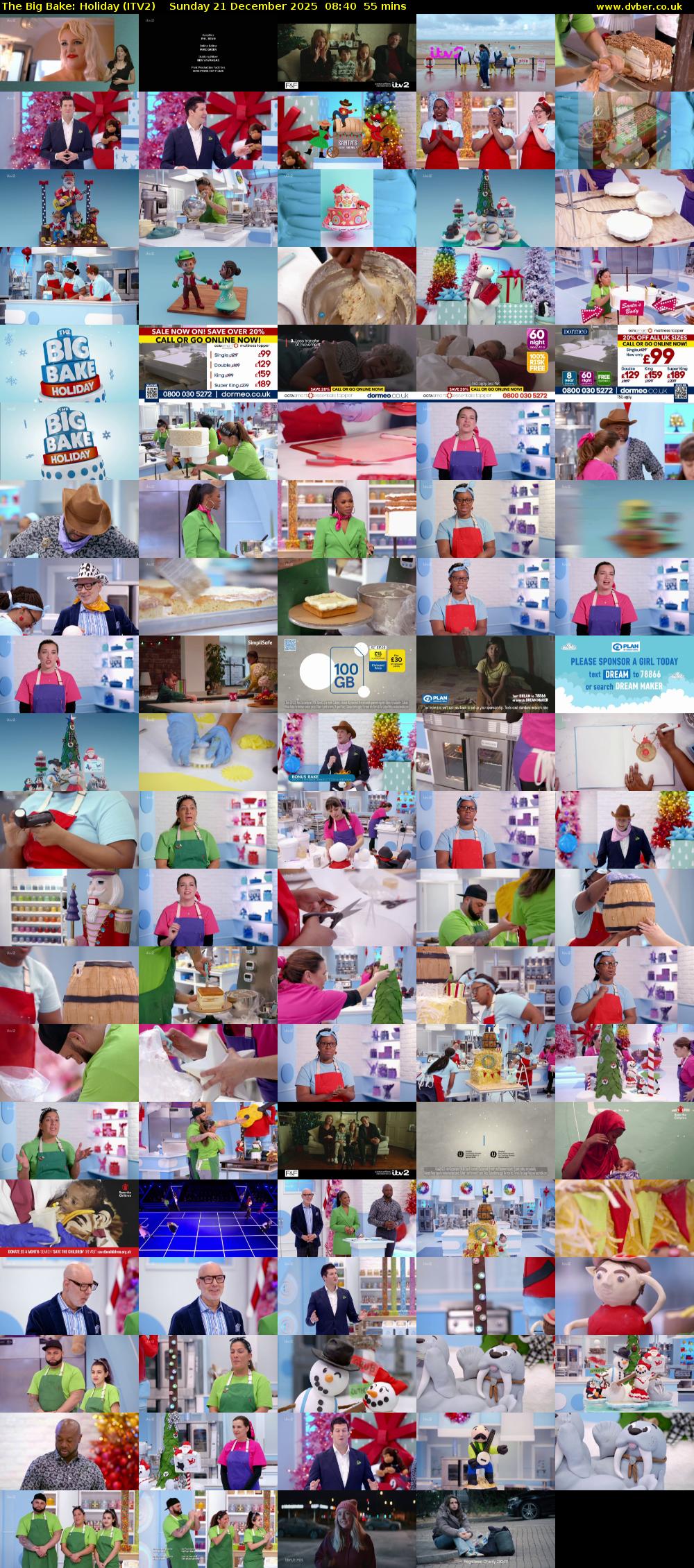 The Big Bake: Holiday (ITV2) Sunday 21 December 2025 08:40 - 09:35